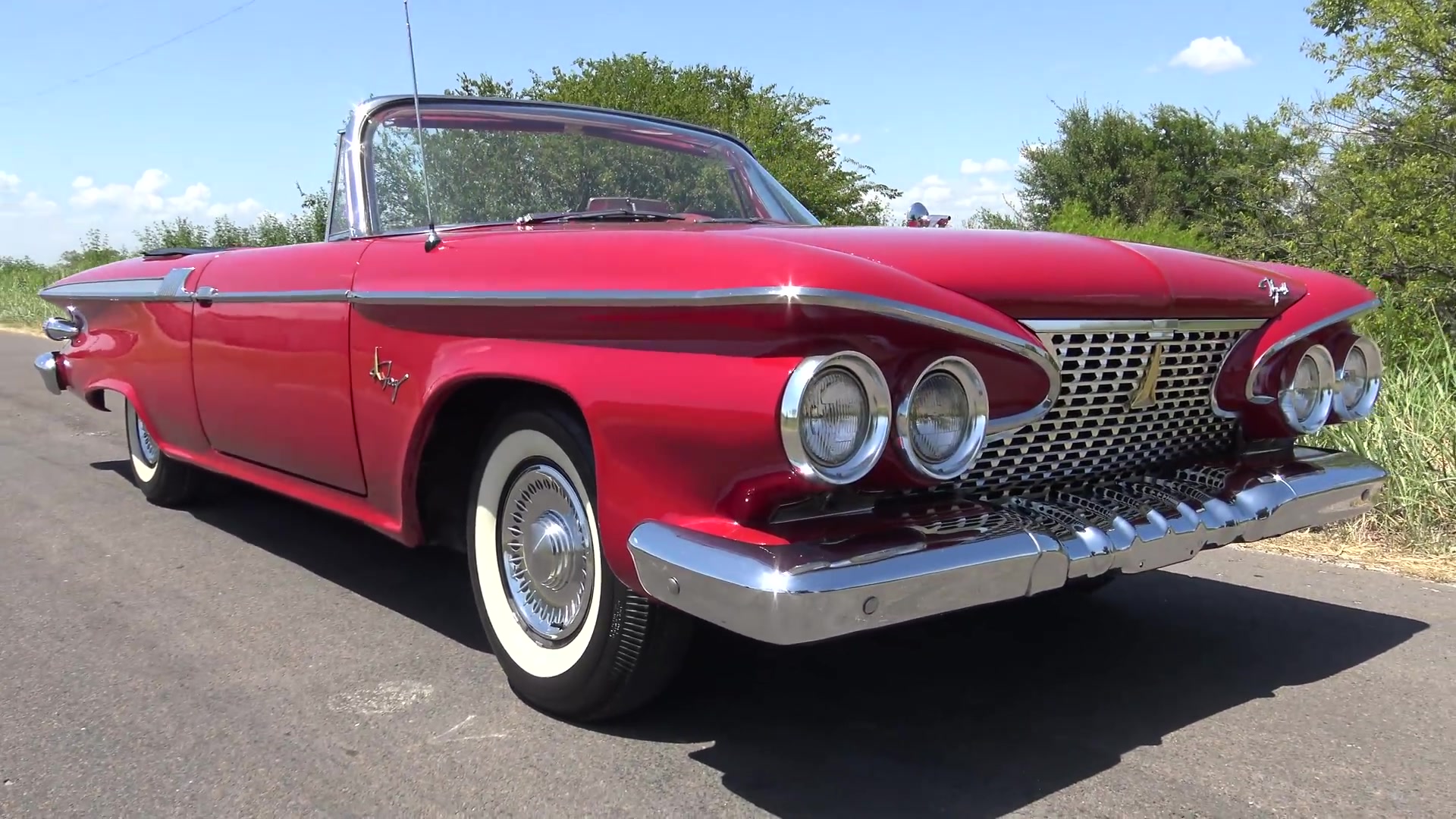 1961年普利茅斯fury敞篷车