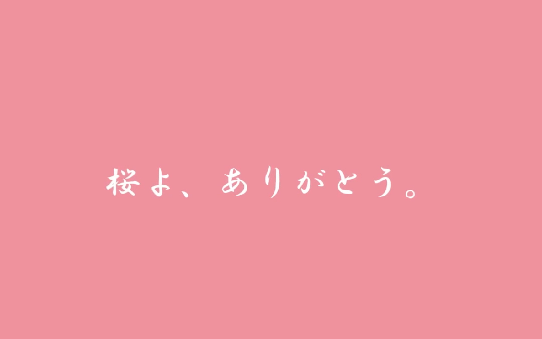 [图]堂本剛｜ソメイヨシノ「桜よ、ありがとう。」