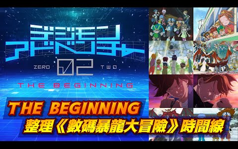 看《THE BEGINNING》之前 重温《数码暴龙大冒险》时间线及重大事件 由《滚球兽的诞生》到《LAST EVOLUTION 绊》哔哩哔哩bilibili