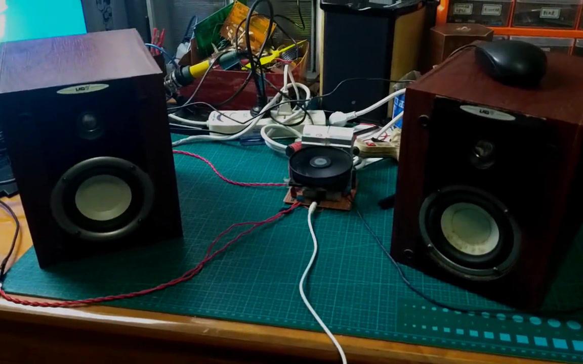 创客梦工厂tip41c单端甲类功放diy