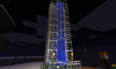 见过mc和迷你世界的水电梯,见过现实版水电梯吗?