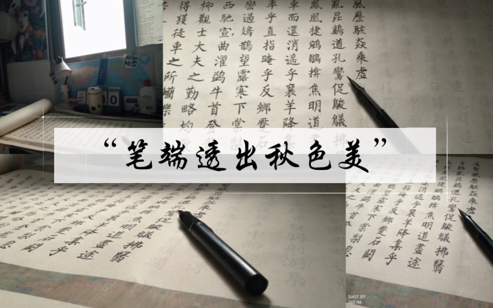 [图]【Calligraphy】“驿外断桥边， 寂寞开无主。已是黄昏独自愁，更着风和雨”