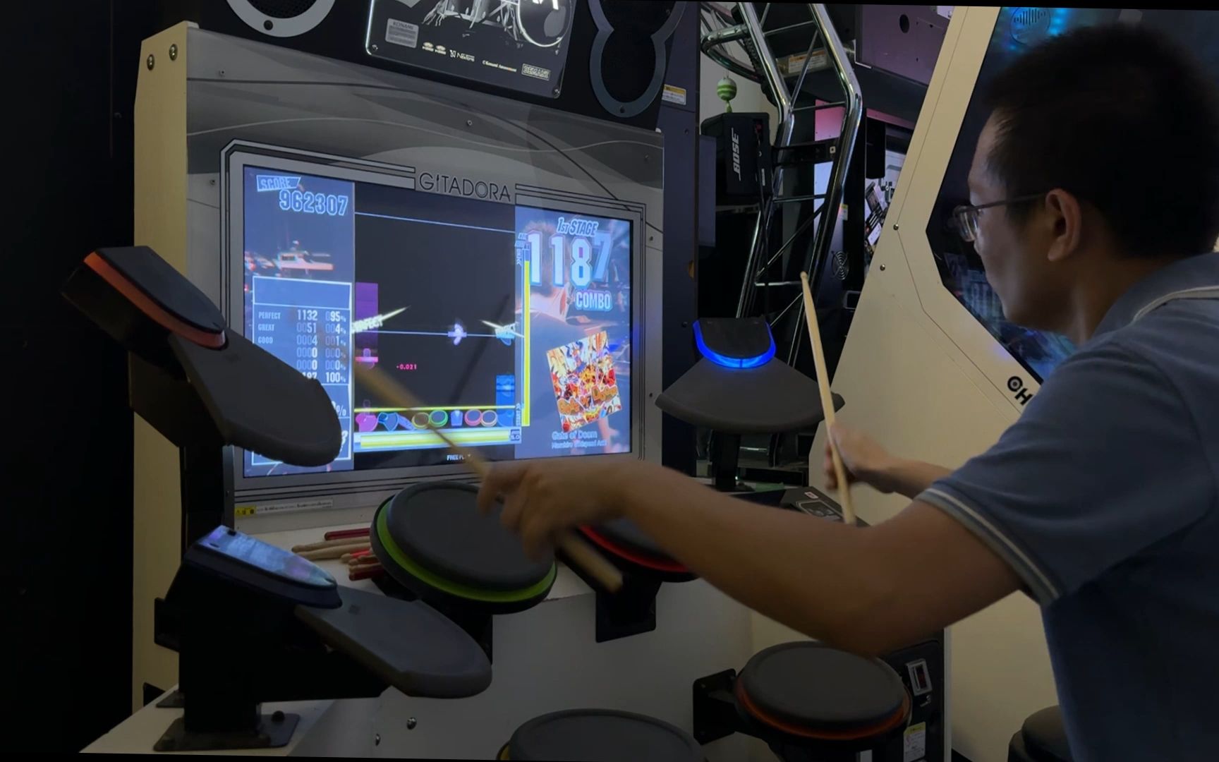 dtxmania gate of doom (drummania master) 97.53%