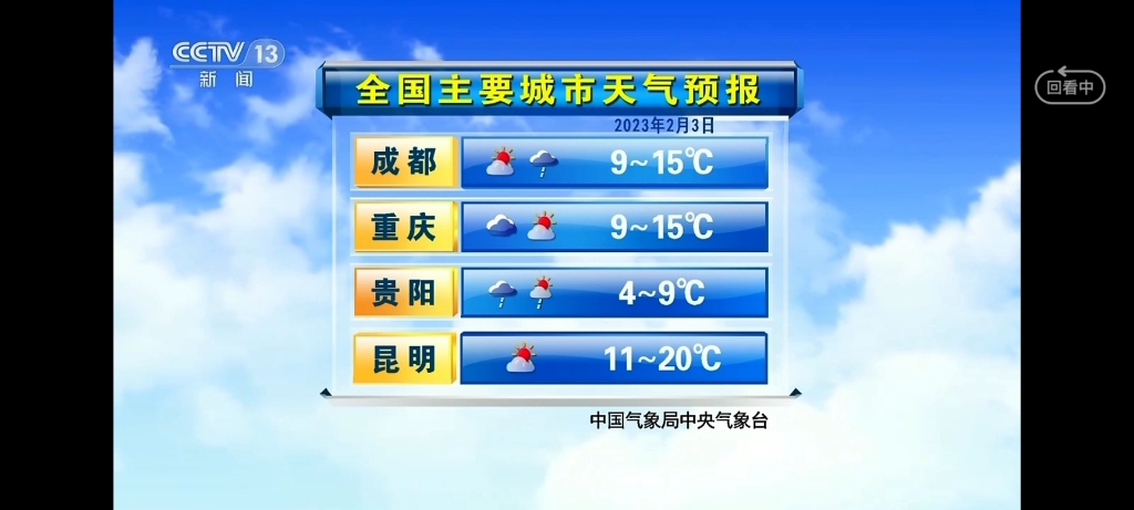 202323全国主要城市天气预报哔哩哔哩bilibili