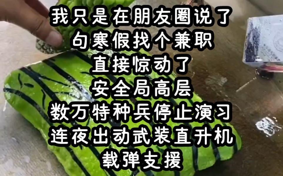 [图]茗《入画兼职》           我只是在朋友圈说了句寒假找个兼职直接惊动了安全局高层数万特种兵停止演习连夜出动武装直升机载弹支援