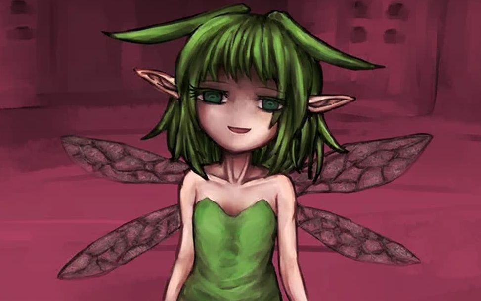 黑魂同人的同人blacksouls同人游戏妖精莉耶芙lv1全流程