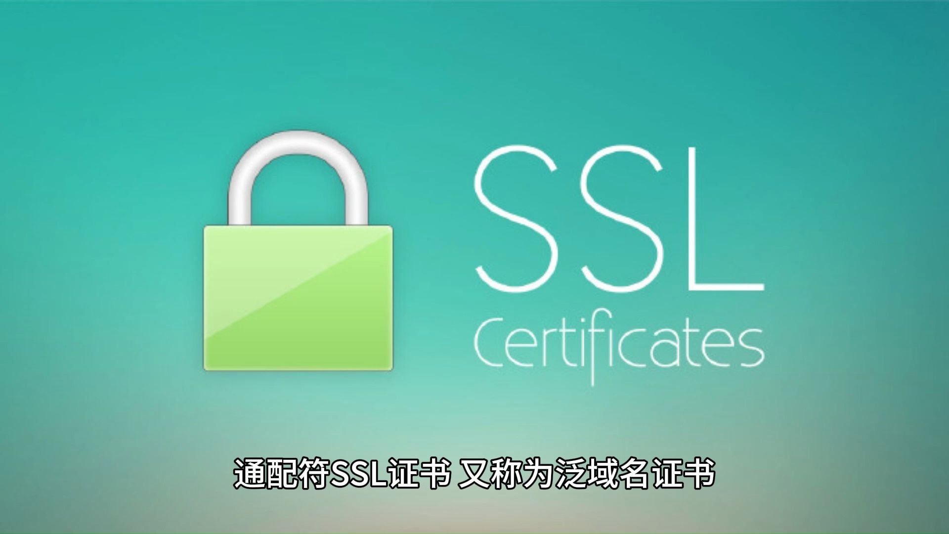 什么是通配符SSL证书?