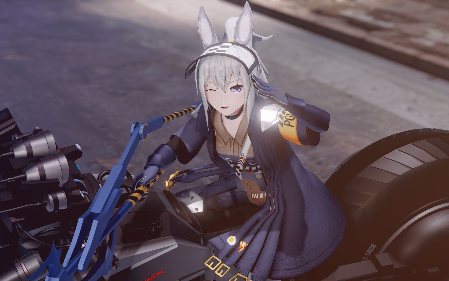 【明日方舟mmd】英姿飒爽的小马哥 骑警格拉尼参上【specialist】