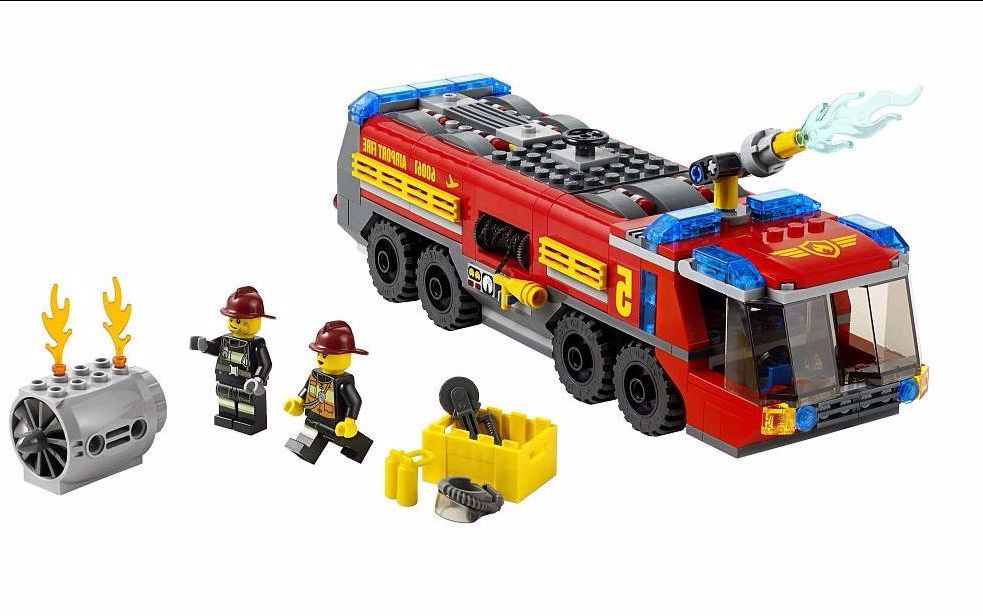 乐高坑60061 机场消防