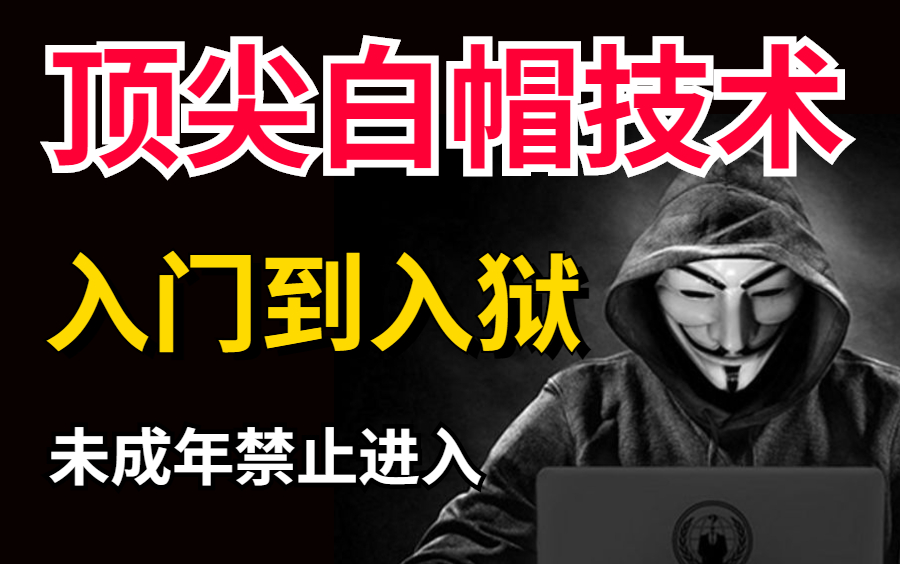 2022年顶尖红客白帽技术,入门到入狱,0基础学网络安全渗透测试安全攻防哔哩哔哩bilibili