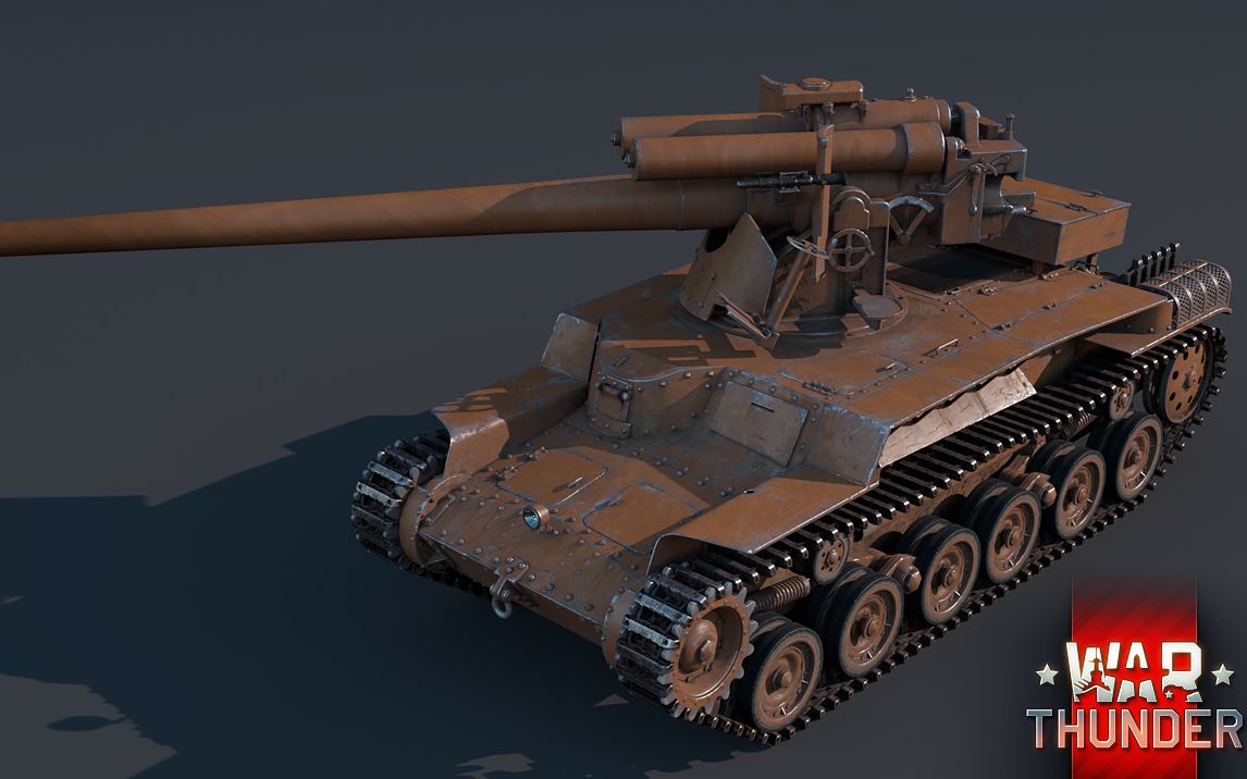 warthunder战争雷霆长十二厘自走炮chihalonggun