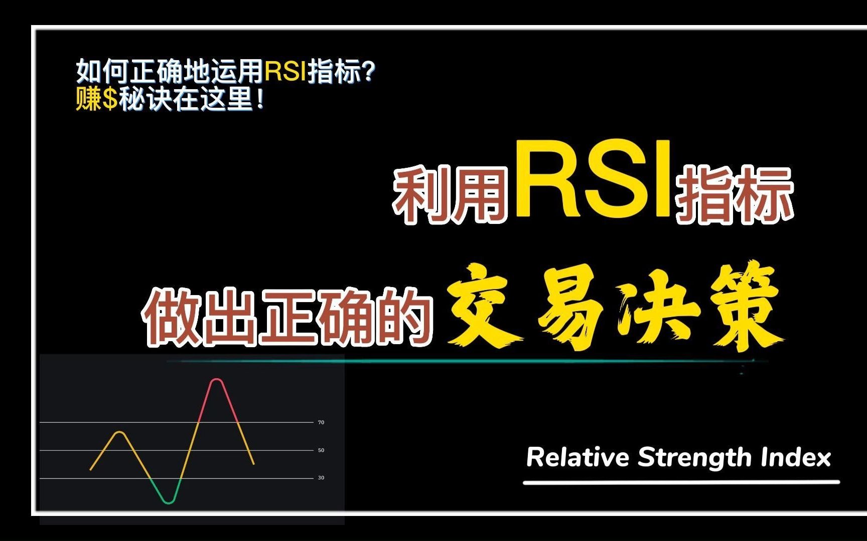 利用RSI指标做出正确的交易决策哔哩哔哩bilibili