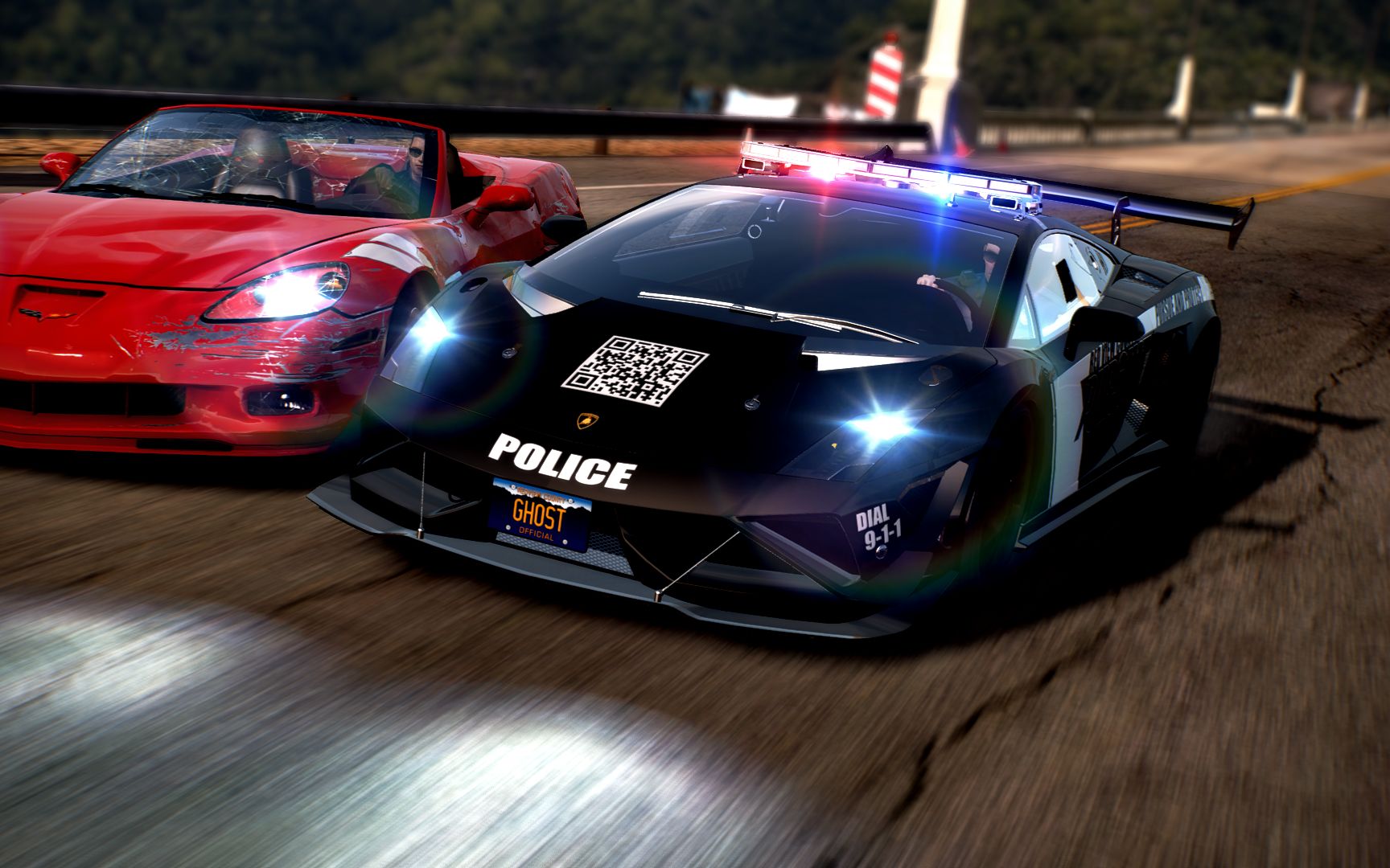 怎么还有警局把赛车当警车的?【极品飞车: 超热力追逐 重制版】