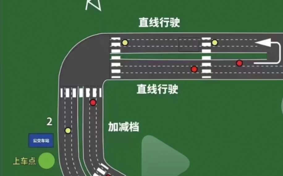 淄博淄川胶王路新规科目三模拟考试全程