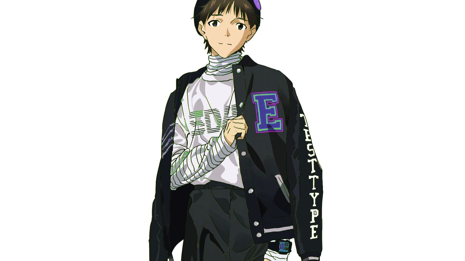 eva碇真嗣 绘画过程