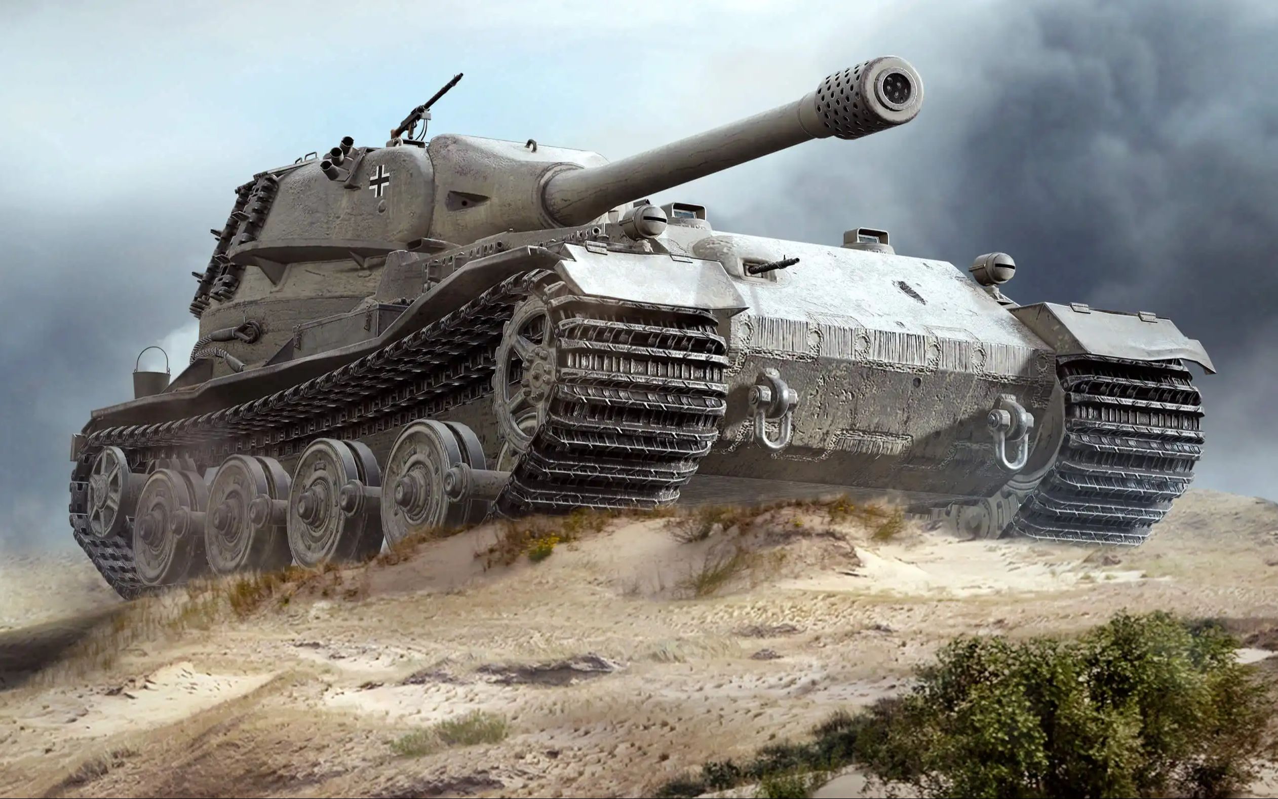 坦克世界闪击战vk7201k锡默尔斯多夫7杀94k输出1v4翻盘取胜