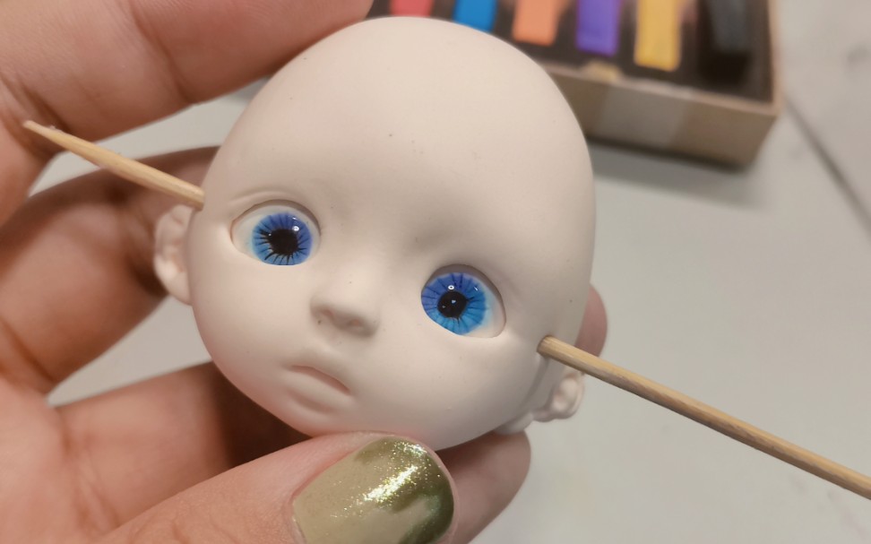活动  自制超轻粘土bjd(眼部可动)(给大家表演个恐怖片)