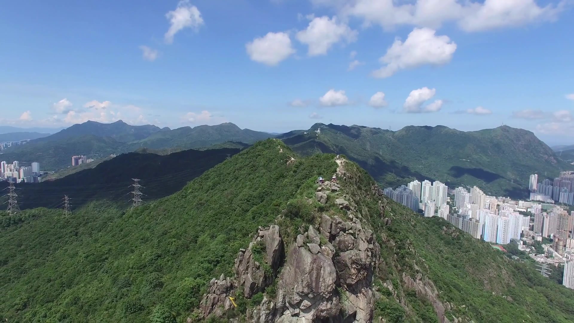 最美香港香港獅子山lionrockhongkong