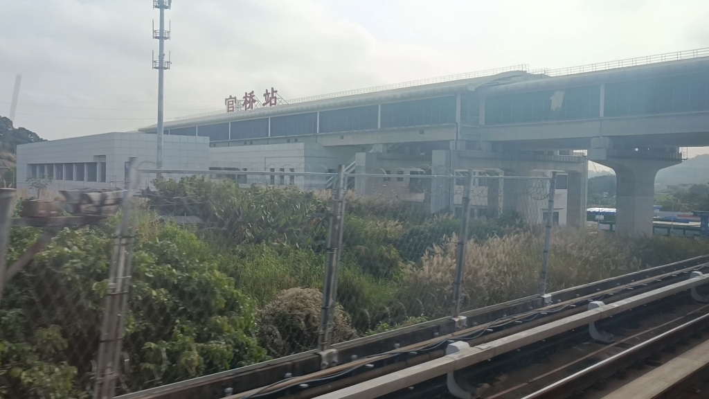 【广州地铁】4号线官桥站现状(新造—石碁)段