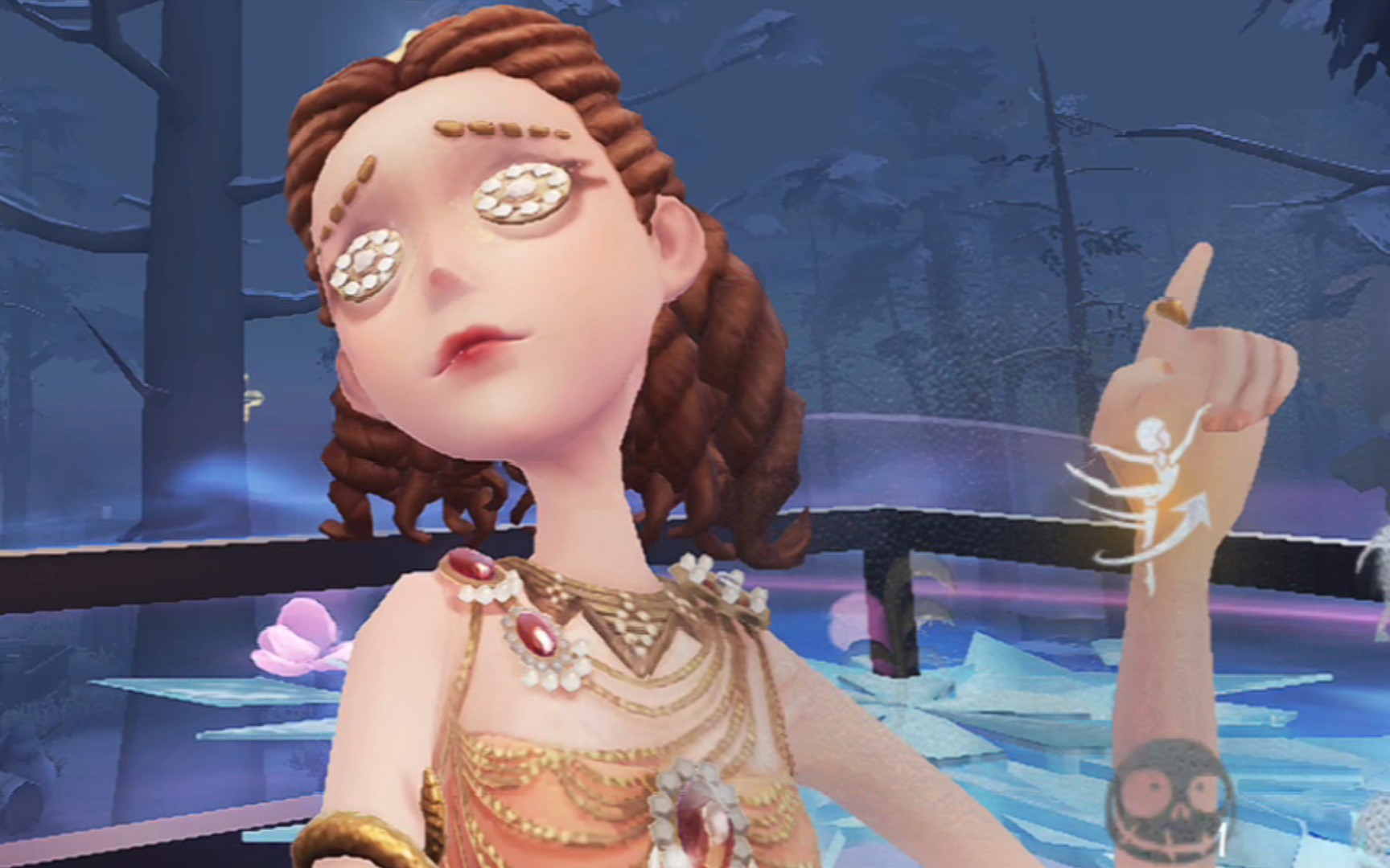 【巅七a舞女】莎乐美77皮鞭但是雪莲特效秒了!