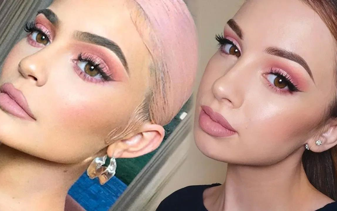 【化妆的正确步骤】kylie jenner设计的化妆教程