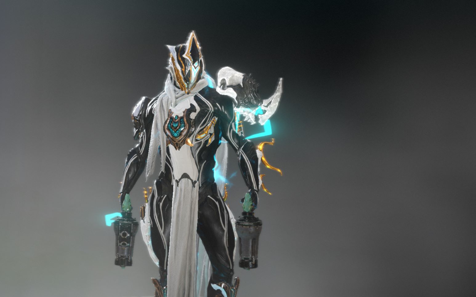 [图][warframe] 双子寇恩霰机枪 对比一下吹风机？