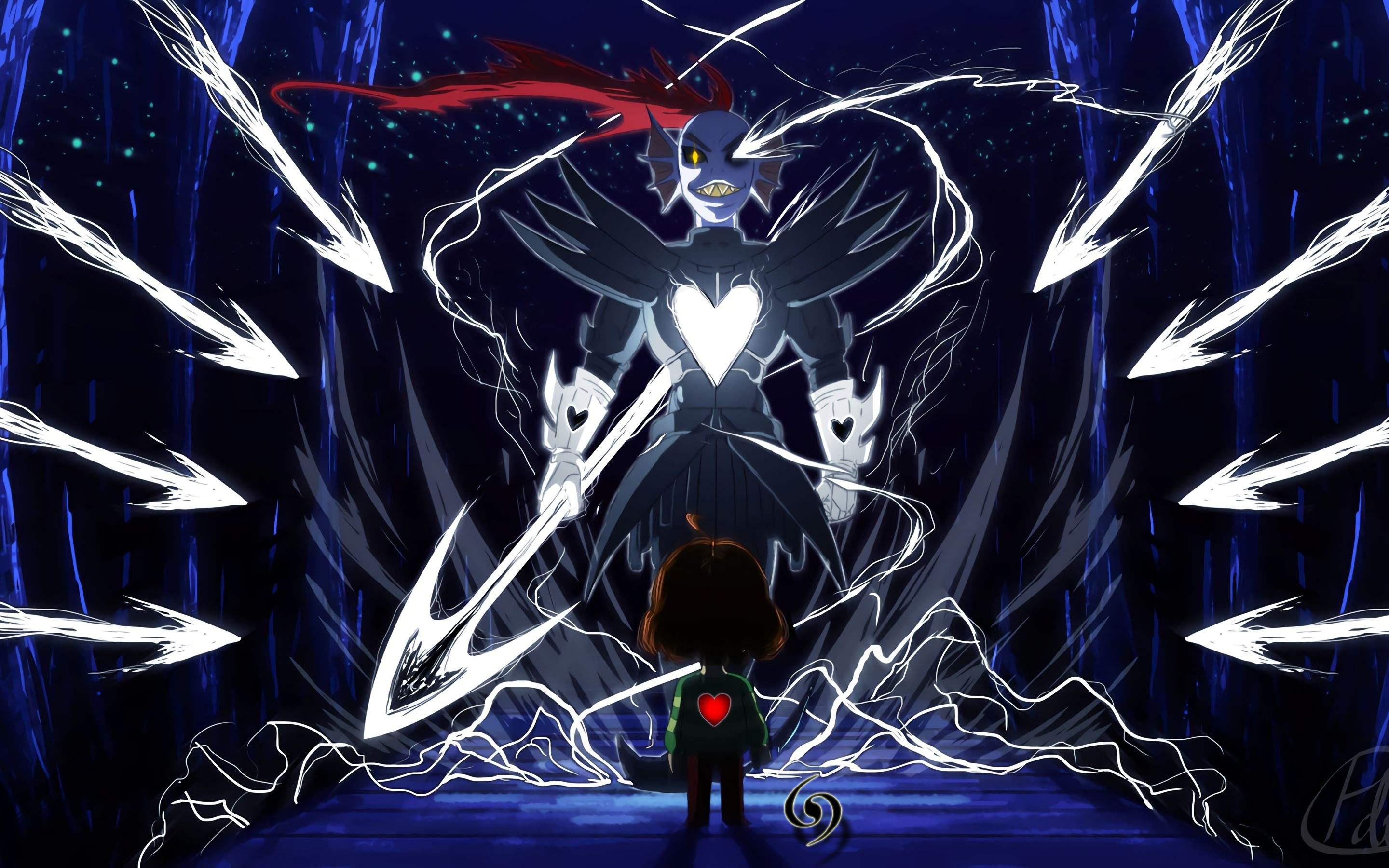 活动作品undertale原版不灭决心鱼姐无伤