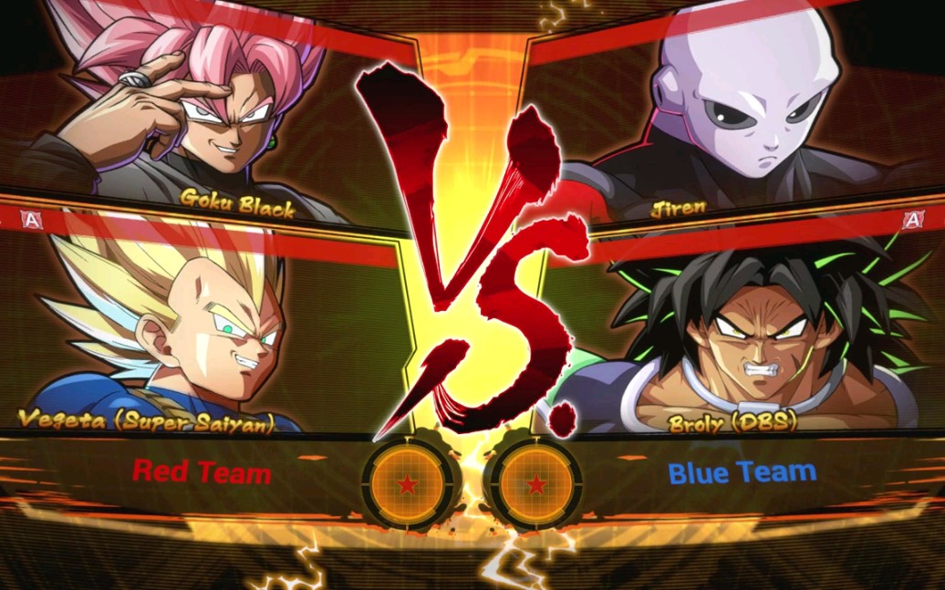 goku black & super saiyan vegeta vs jiren & dbs broly