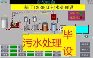 Download Video: 【毕业设计】基于1200PLC污水处理设计