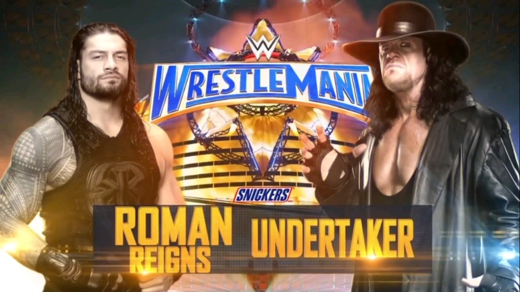 roman reigns vs undertaker(摔角狂热33)