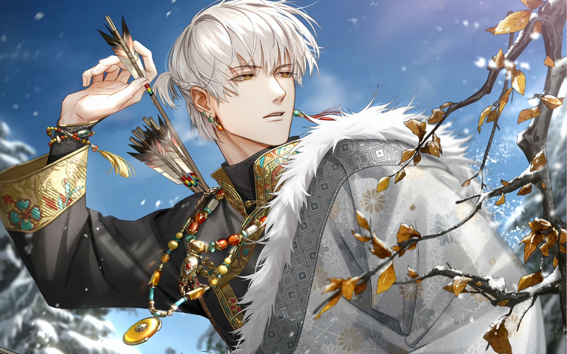 【光与夜之恋|齐司礼】山海誓_齐司礼生日约会卡_全剧情_哔哩哔哩_bil