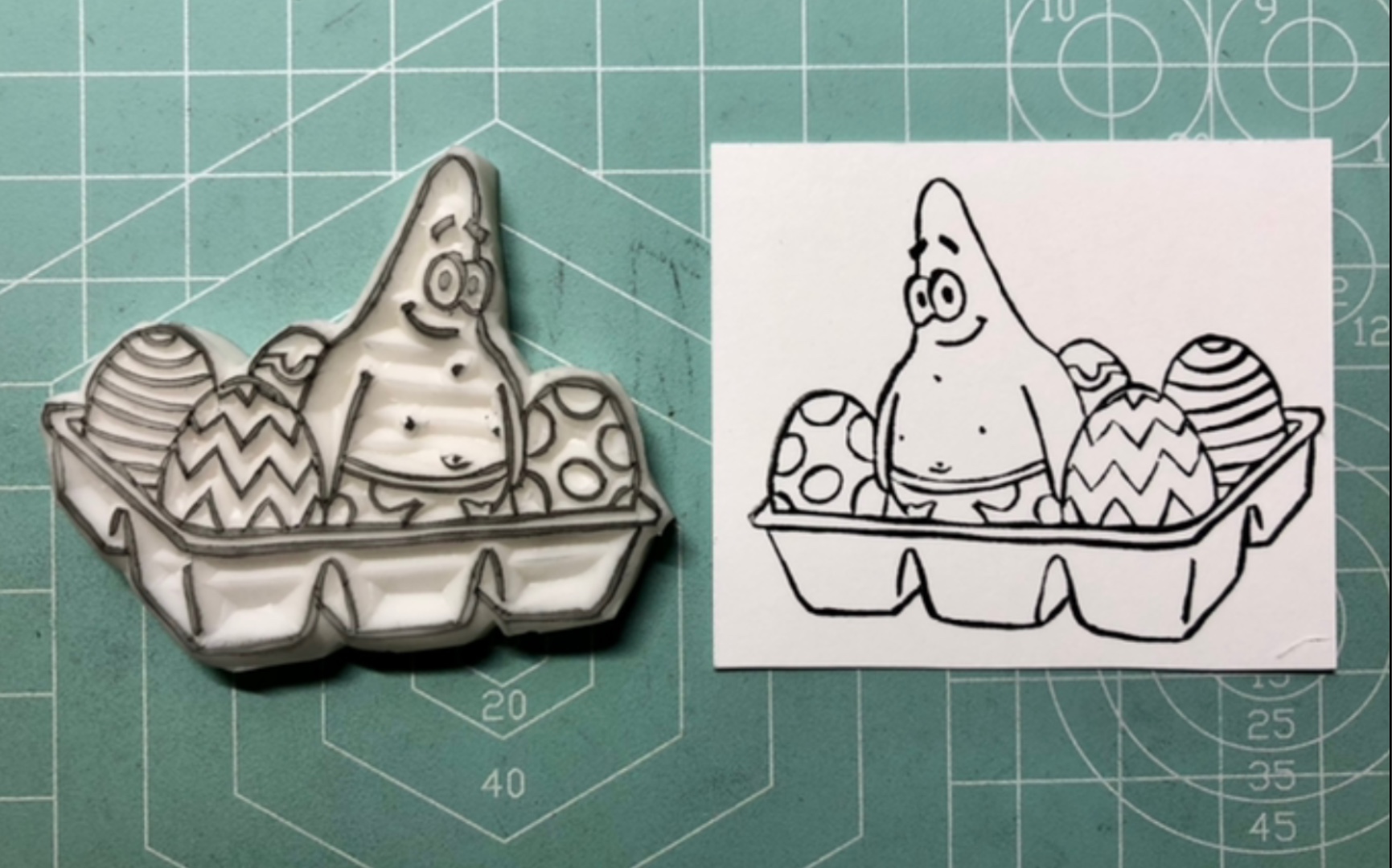 【橡皮章】派大星&彩蛋_哔哩哔哩 (゜-゜)つロ 干杯~-bilibili