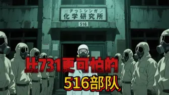 你听说过比731部队更恐怖的516部队吗？