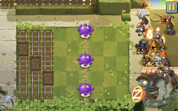 【PVZ2:Gardendless】邪月?月!皓月当空A忧郁菇史诗任务其三(纯主+禁叶+七槽)PVZ2攻略