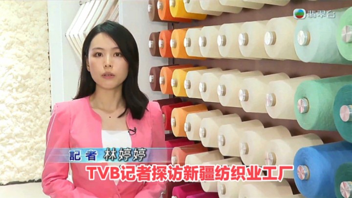 【无线新闻】午间播报:TVB记者探访了解新疆纺织业工厂 林婷婷报道哔哩哔哩bilibili