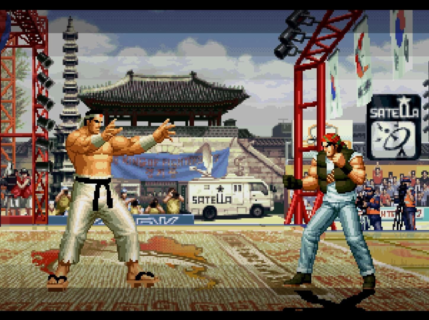 拳皇kof97人物挑战大门五郎