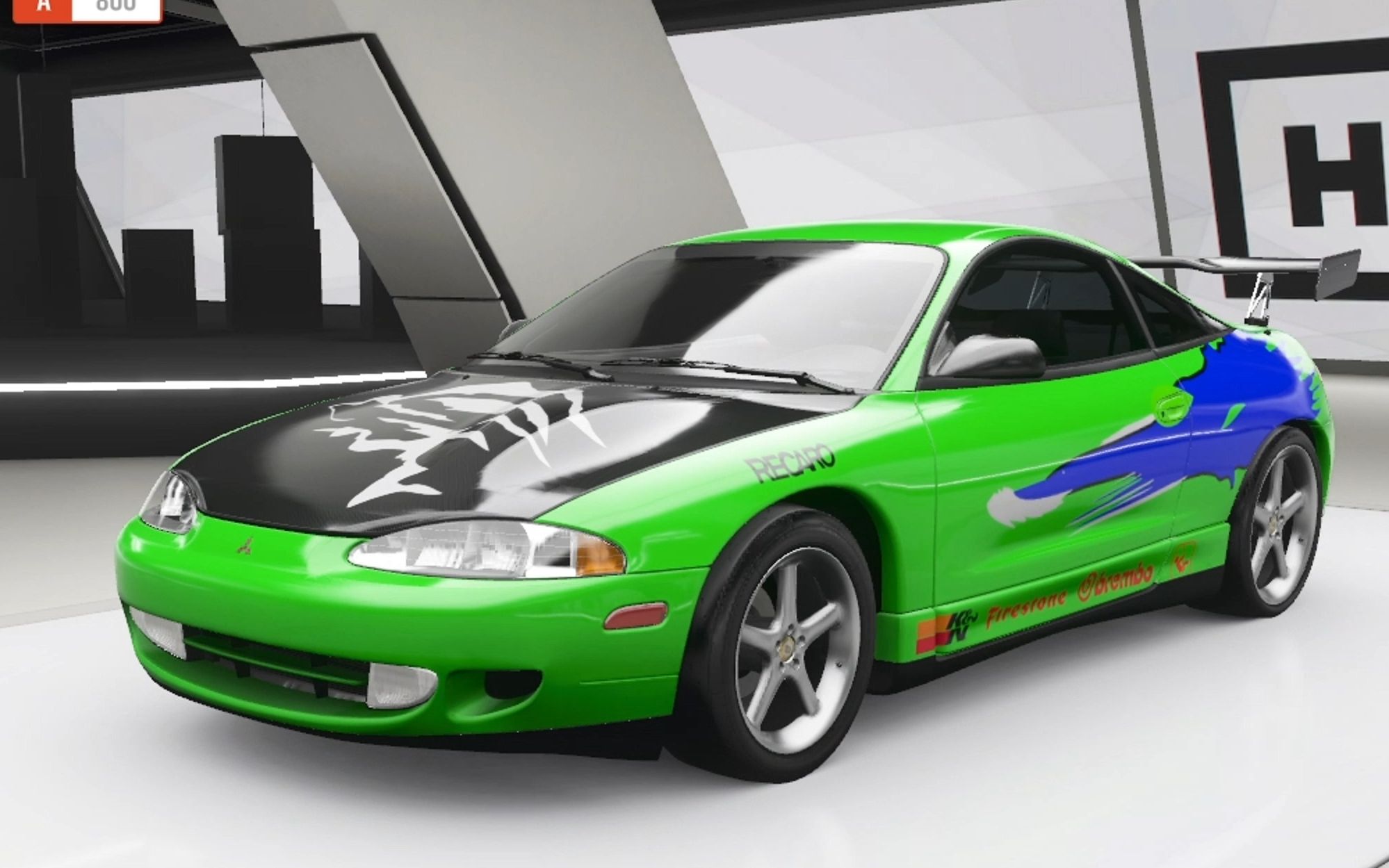 【调校】地平线4 三菱eclipse gsx a级直线胎调校