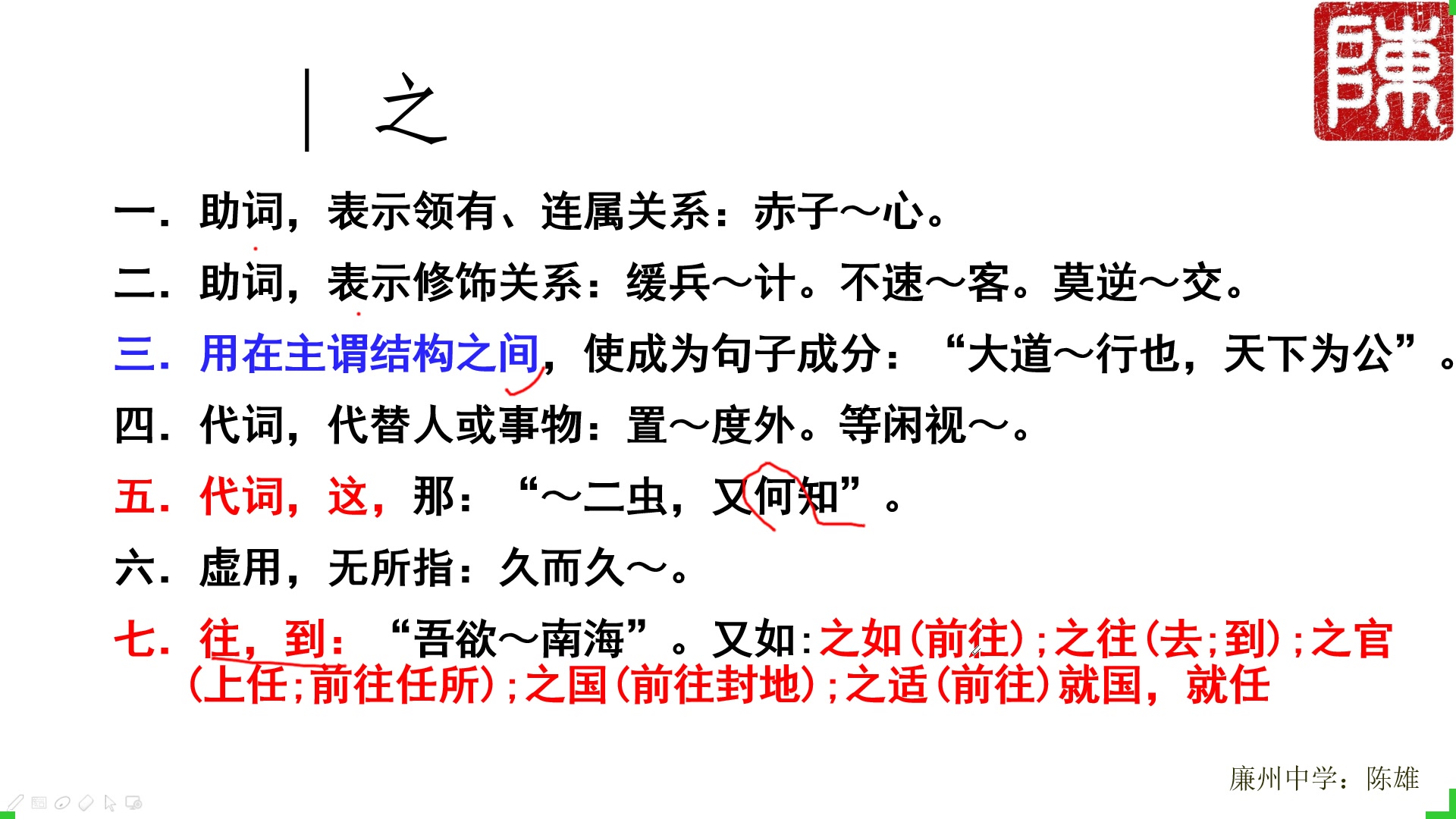 1.高考文言文实词系列《之、止、辵、适、造、遇、逢、迎》哔哩哔哩bilibili