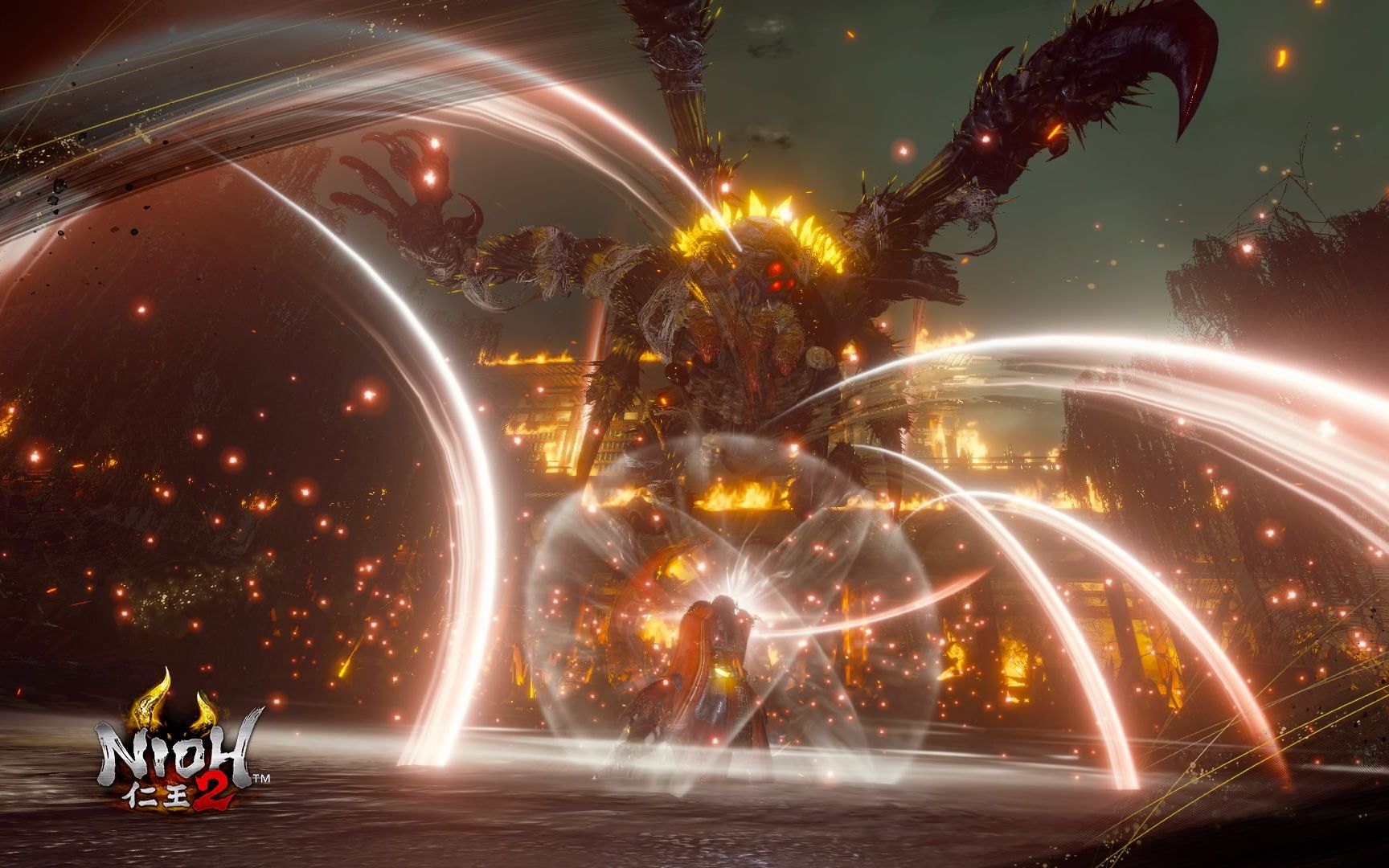 【仁王2】太刀 妖巢的大门 土蜘蛛 五周目 难行石 9 无伤