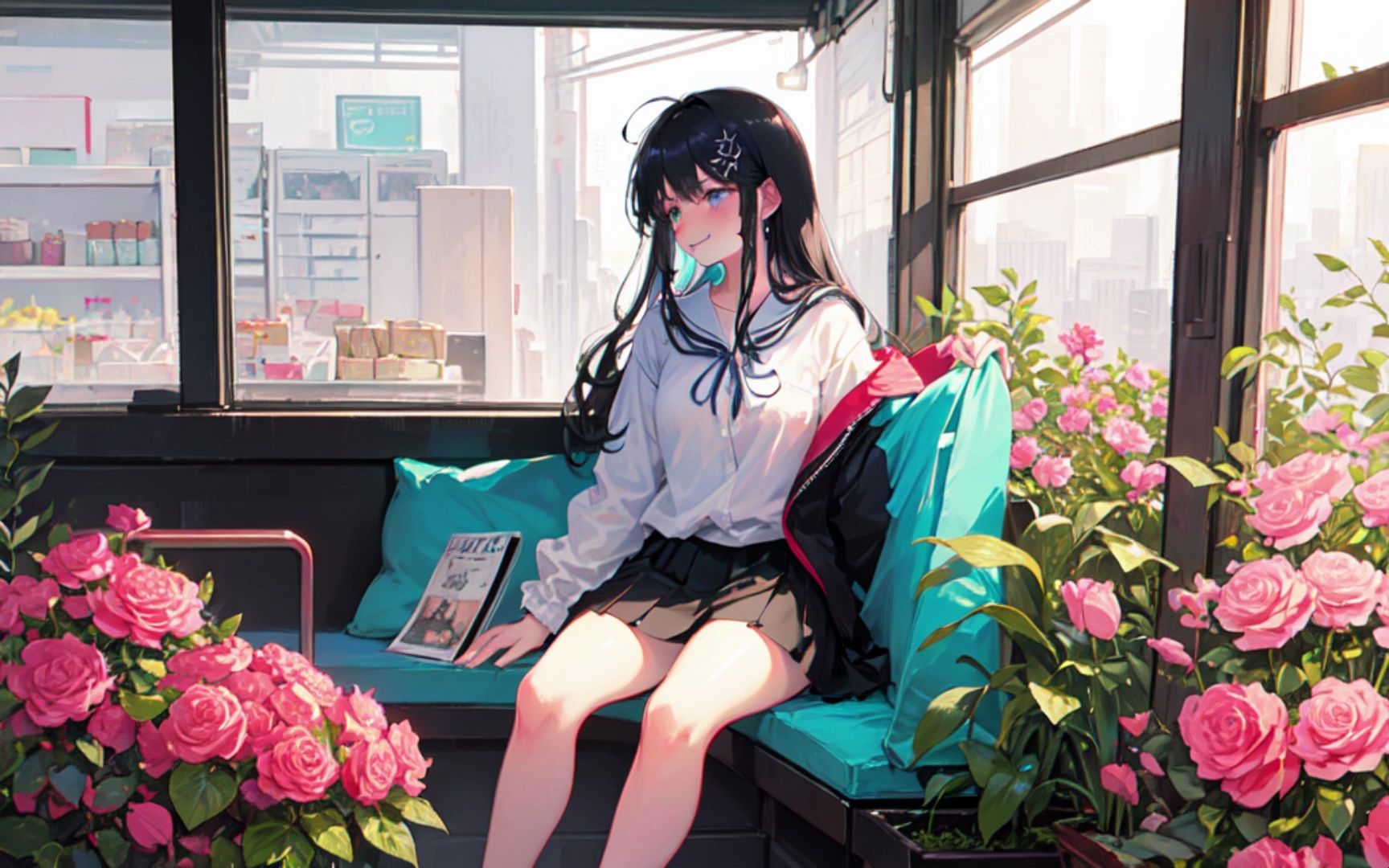 轻松干净的画风