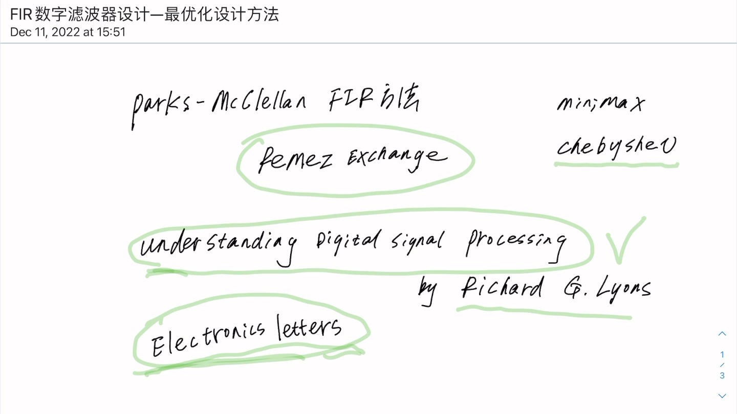 FIR数字滤波器设计—最优化设计方法哔哩哔哩bilibili