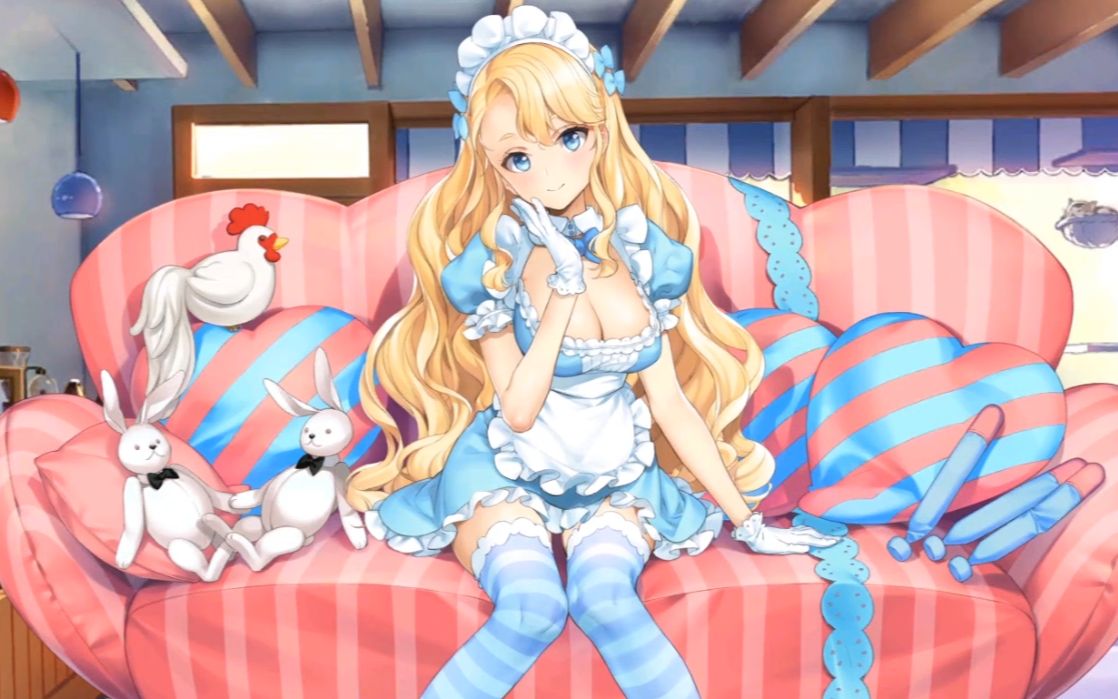 碧蓝航线【埃米尔贝尔汀】「女仆」浪漫live2d鉴赏