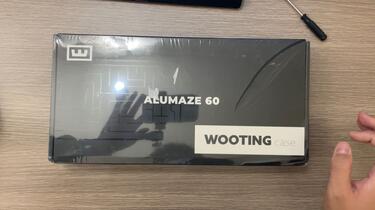 wooting官方铝壳Alumaze60开箱细节和成品展示_哔哩哔哩_bilibili