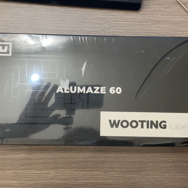 wooting官方铝壳Alumaze60开箱细节和成品展示_哔哩哔哩_bilibili