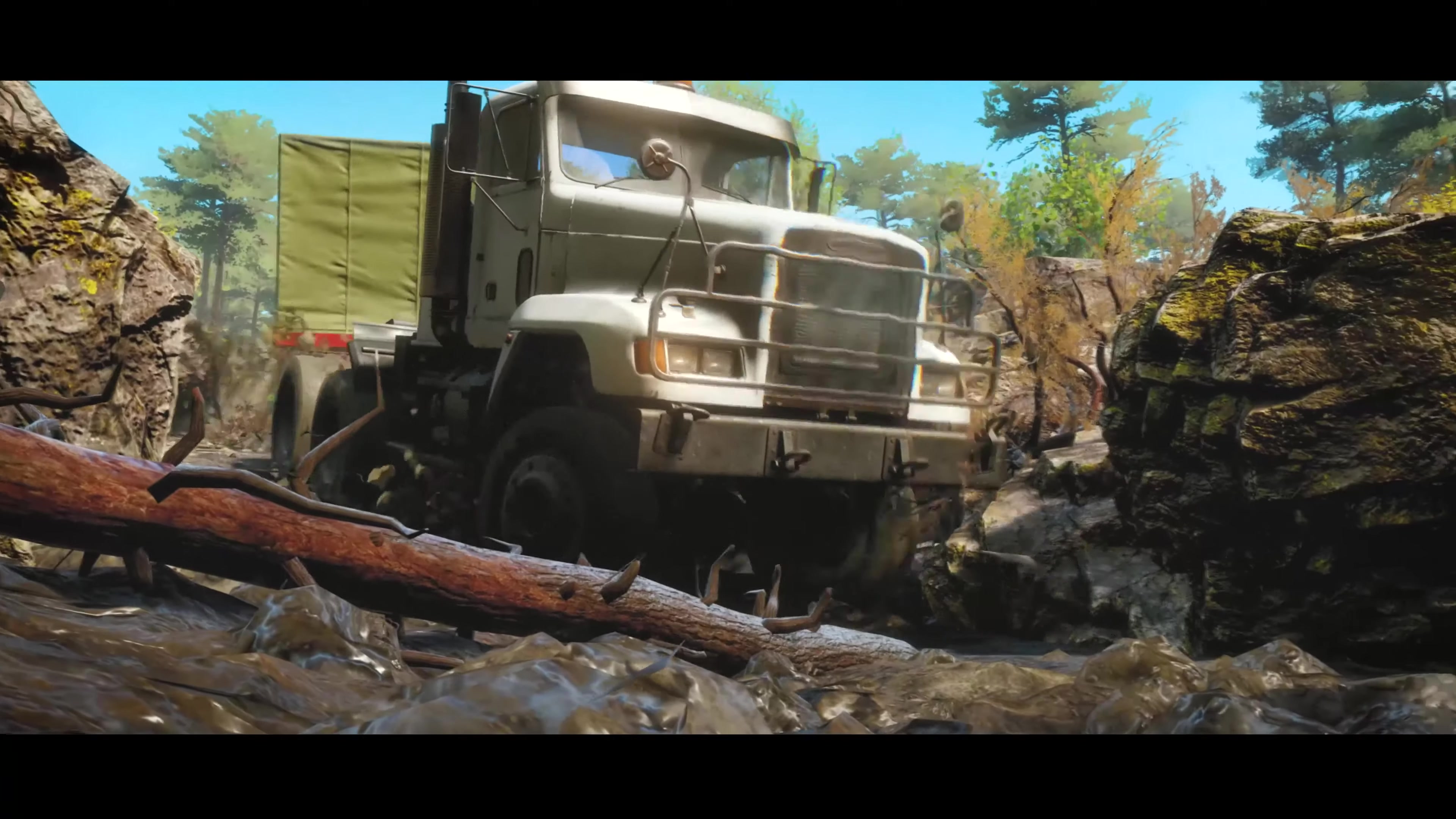 《旋转轮胎:泥泞奔驰》 61 a mudrunner game 4k uhd 展示预告 61