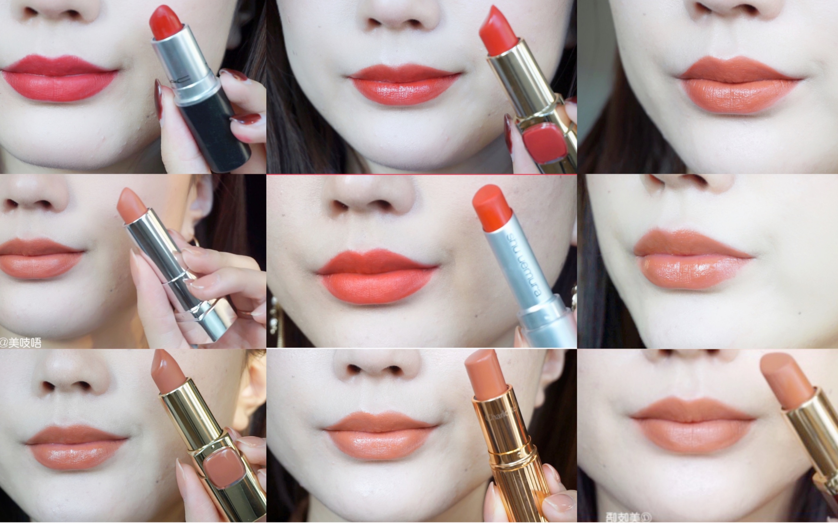 小美72149支黄皮爱用口红 玫红 奶茶色两大色系 竖屏 *rubywoo