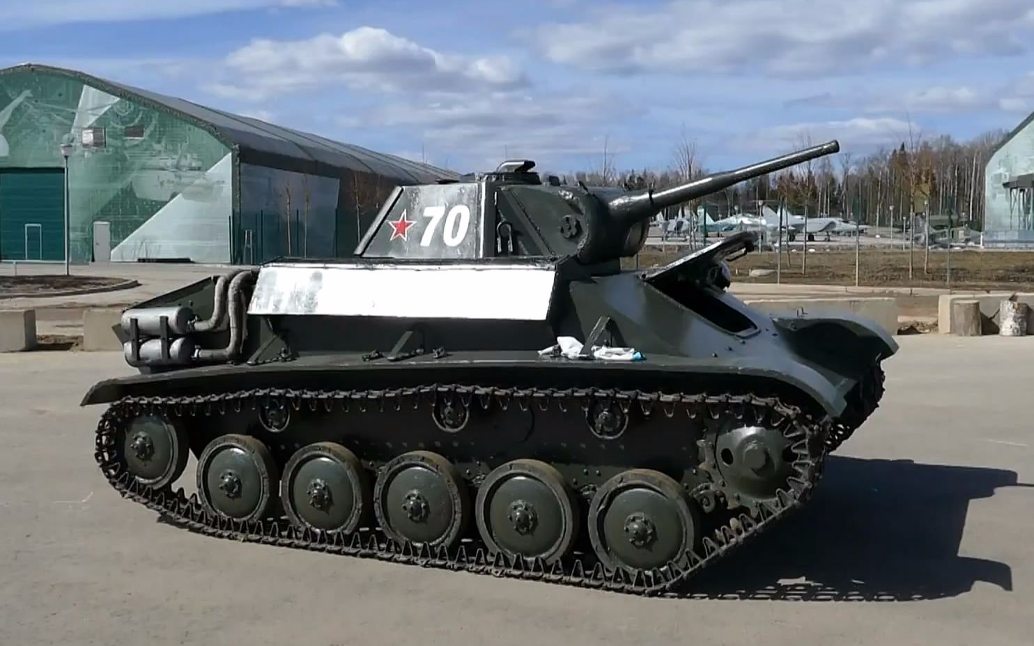 【tank Т-70】苏系小坦克(patriot park)