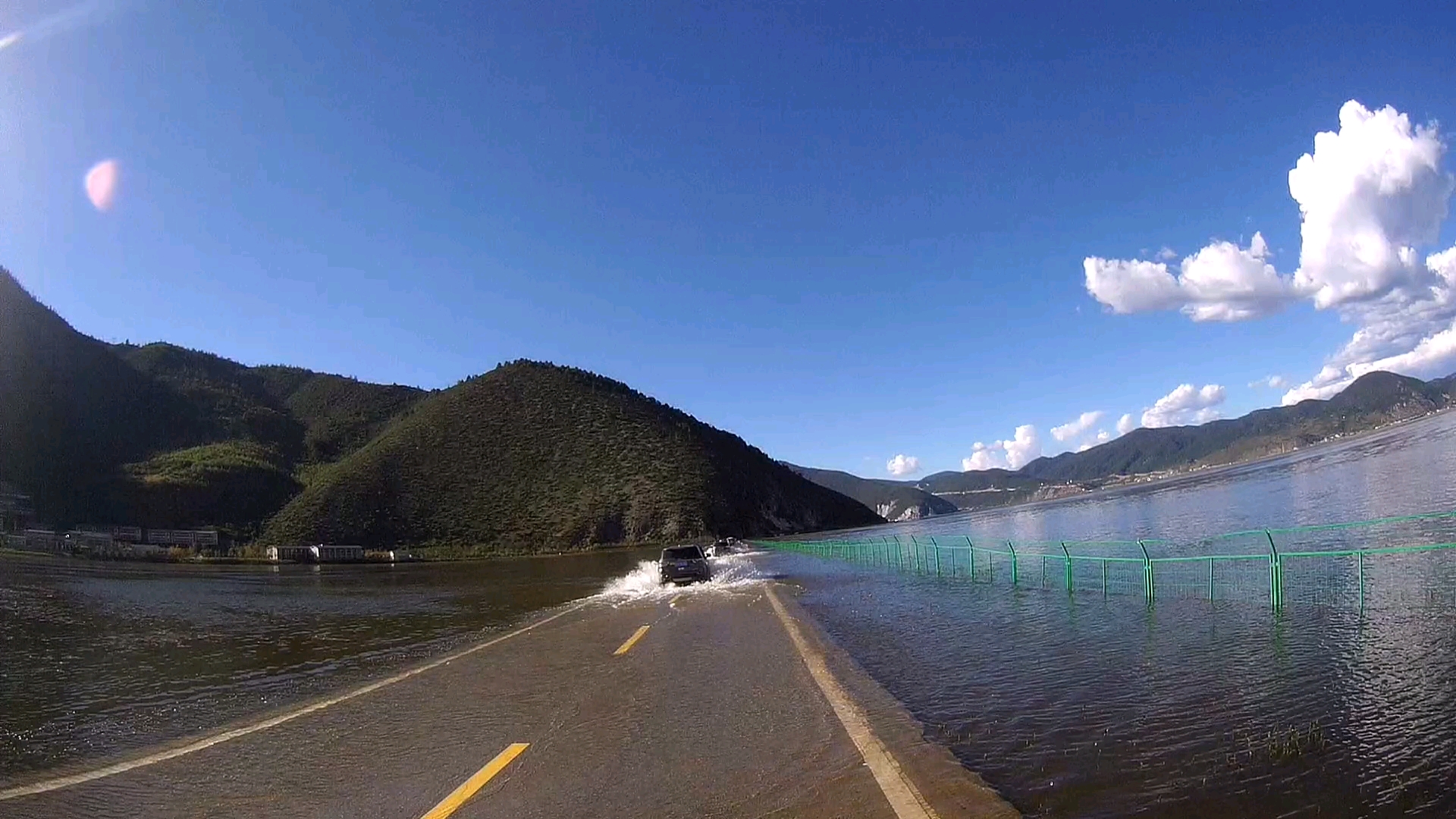 挑战全网最硬核本田190(香格里拉纳帕海水上公路)