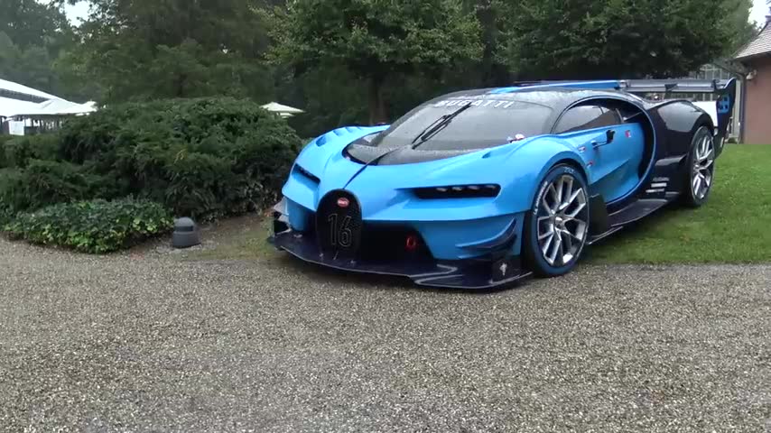 实拍最极限的布加迪超跑,果然透露出有钱土豪的气息_哔哩哔哩 (゜-゜)