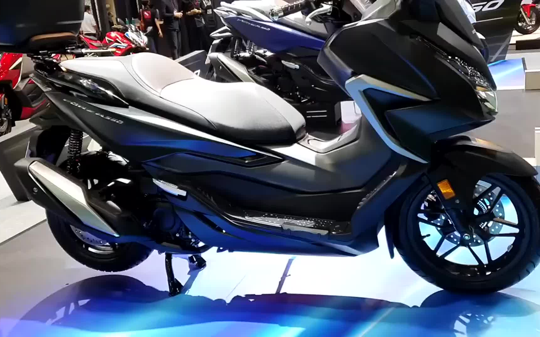 本田forza佛沙nss350(2020)摩博会全版花实拍_哔哩哔哩 (゜-゜)つロ